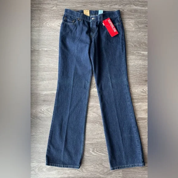 NWT Deadstock Vintage Y2K 2001 Superlow Bootcut Levi’s size 11 Junior - Picture 5 of 13
